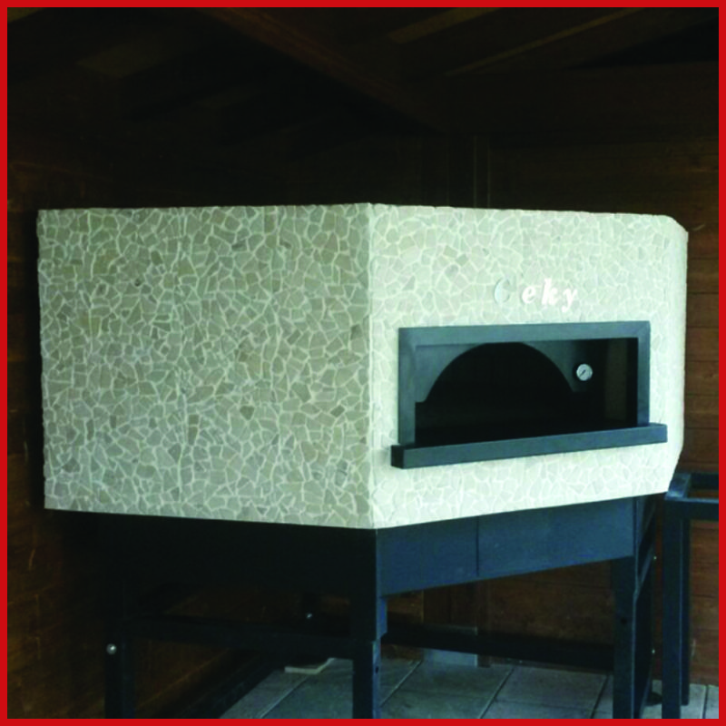 Forni Ceky Pentagonale F13PW - Wood or Gas Fired Pizza Oven